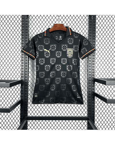 Portugal Equipamento Mulher Eusébio Mundial 2026