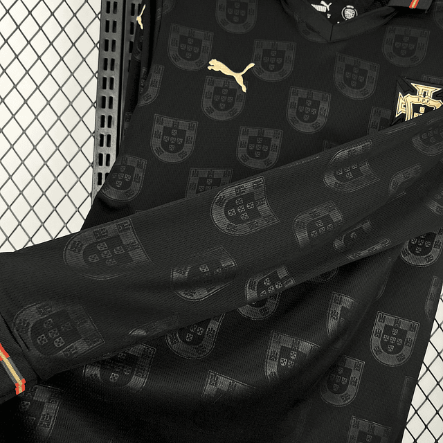 Portugal Equipamento Eusébio Mundial 2026 Manga Comprida 8