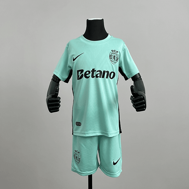 Sporting Terceiro Equipamento Kit Criança 2025/26 1