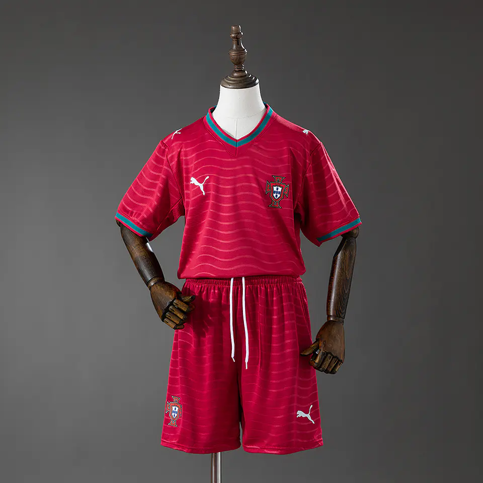 Portugal Equipamento Principal Mundial 2026 Kit Criança 1