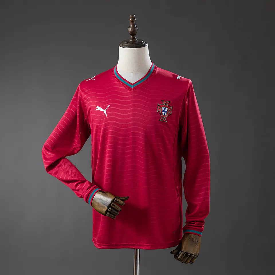 Portugal Equipamento Principal Mundial 2026 Manga Comprida 1