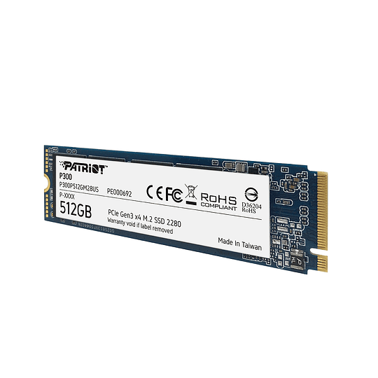 SSD PATRIOT P300 512 GB M.2 2280 PCIe GEN 3 X4  - Image 5