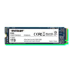 SSD Patriot P300 M.2 PCIe Gen 3 x4 1TB 