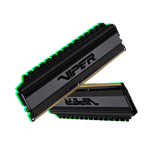 Memoria RAM Patriot Viper  4 BLACKOUT DDR4, 3200MHz, 16GB (2 x 8GB), Non-ECC, CL16, XMP Kit 