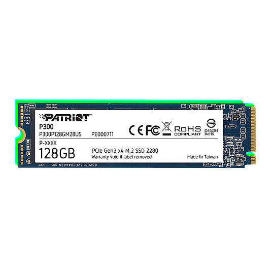 SSD P300 128GB M.2 2280 PCIe GEN 3 X4 SSD - Image 1