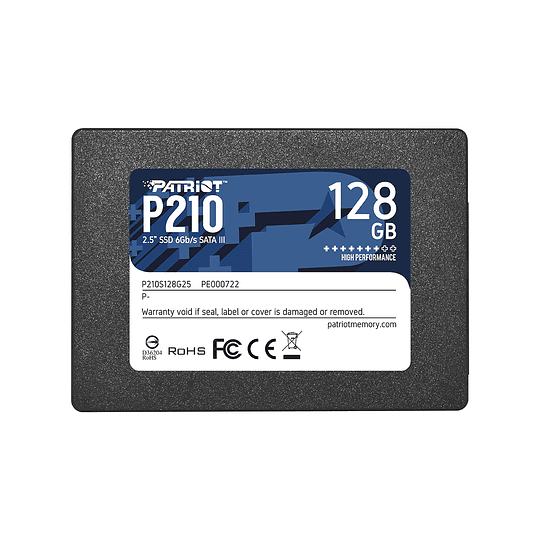 SSD Patriot P210 128GB SATA3 2.5 SSD - Image 2
