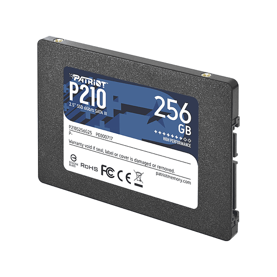 SSD Patriot P210 256GB SATA3 2.5 SSD  - Image 3