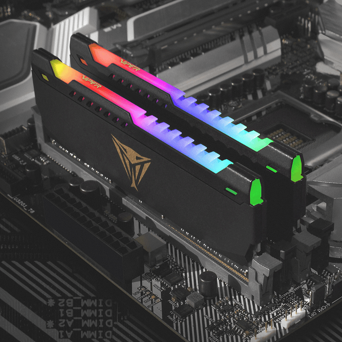 Memoria Ram Viper Steel RGB DDR4 32GB (2 x 16GB) 3600MHz Dual Kit 3