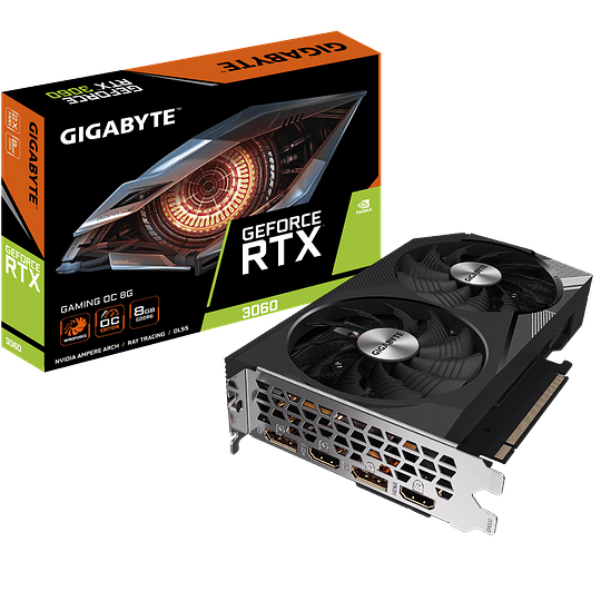 Tarjeta de Video Gigabyte GeForce RTX™ 3060 GAMING OC 8G - Image 1