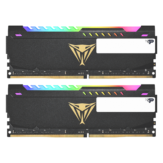 Memoria RAM Patriot VIPER STEEL RGB 16GB (2x8GB) 3600MHz CL20 - Image 3