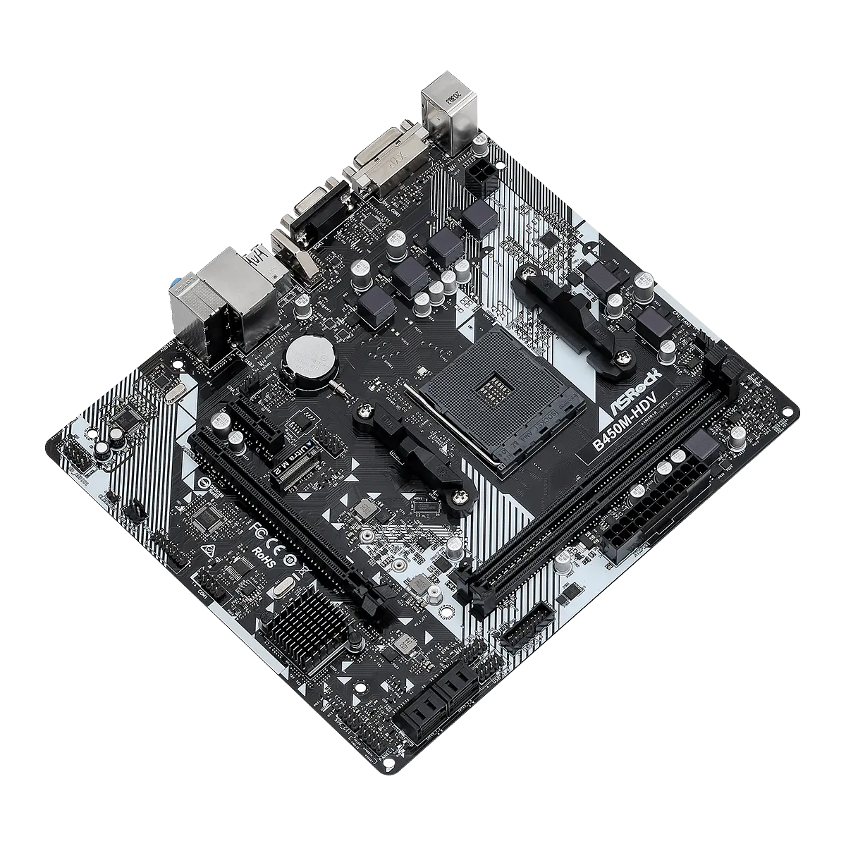 Placa Madre ASRock B450M-HDV R4.0