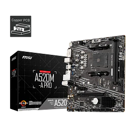 Placa Madre MSI A520M-A PRO