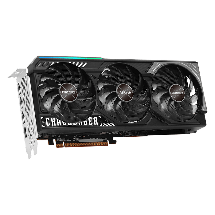 Tarjeta de Video Asrock Radeon RX 9070 Challenger 16G DDR6 3XFAN 4
