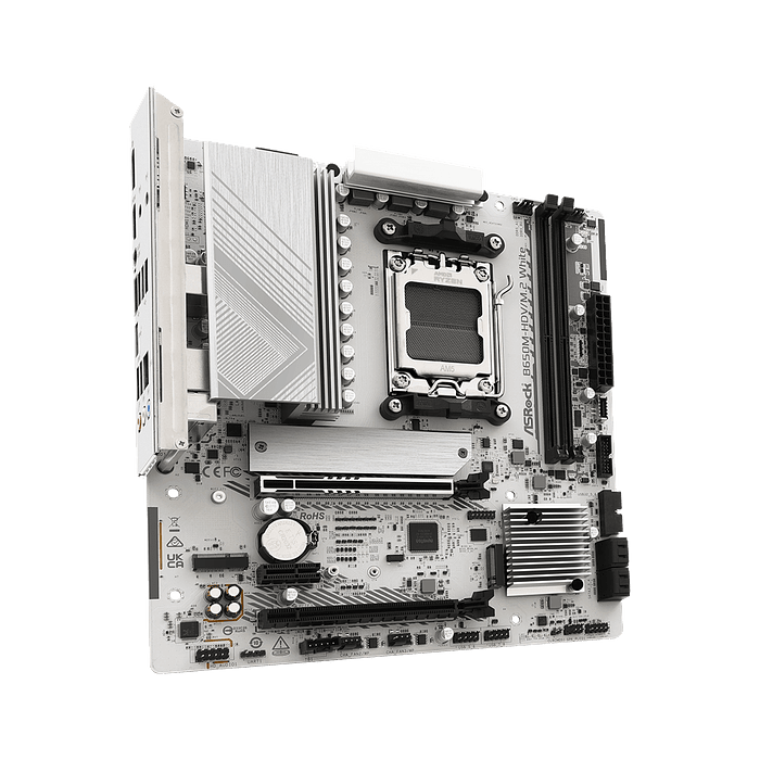 Placa Madre ASROCK AMD (AM5) B650M-HDV/M.2 WHI 1