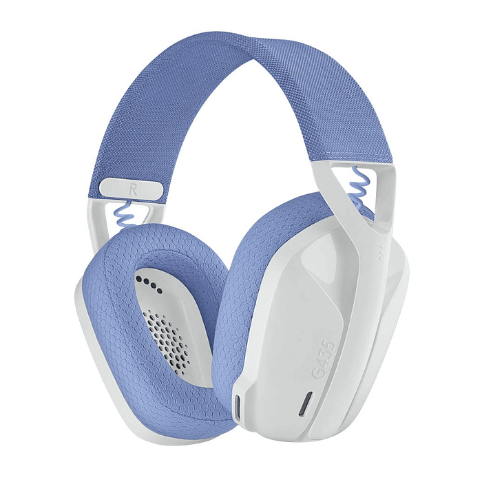 Audifonos Gamer Logitech Inal G435 Lightspeed Blanco 1