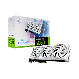 Tarjeta de Video MSI GeForce RTX 5060 8G GAMING TRIO OC WHITE
