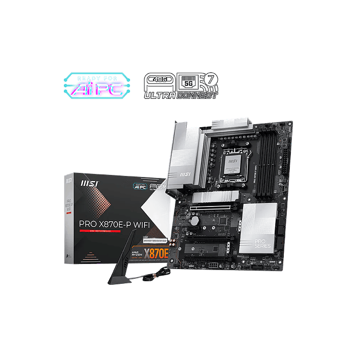 Placa madre MSI PRO X870E-P WIFI 4 DIMM DDR5 AM5 ATX 1