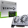 Tarjeta de video MSI GeForce RTX 5060 8GB VENTUS 2X OC WHITE (BAD BOX) 1