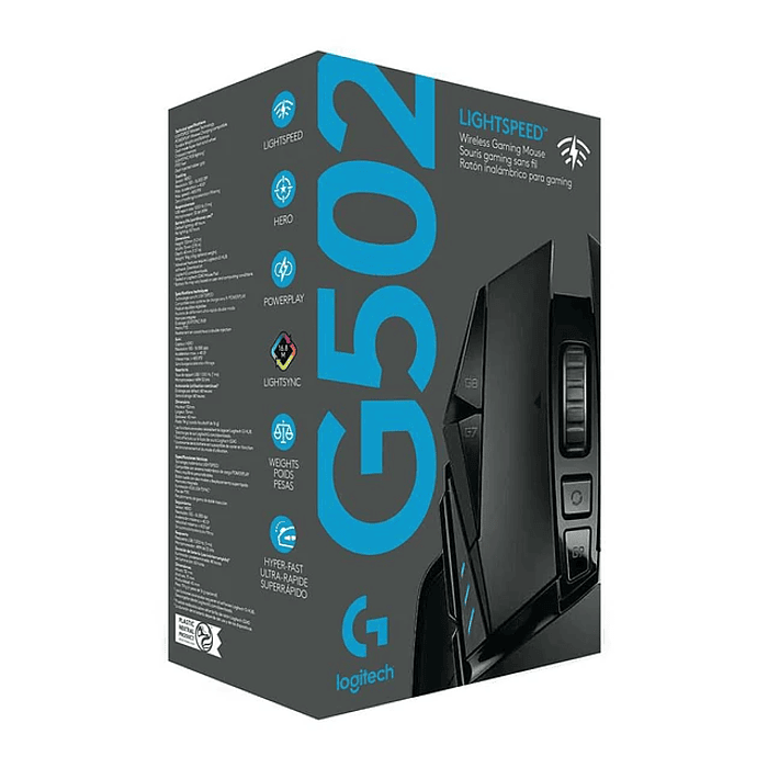 Mouse Gamer Inalámbrico G502 Lightspeed 1
