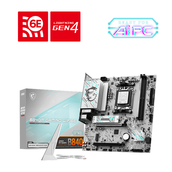 Placa madre MSI B840M GAMING WIFI6E Socket AM5