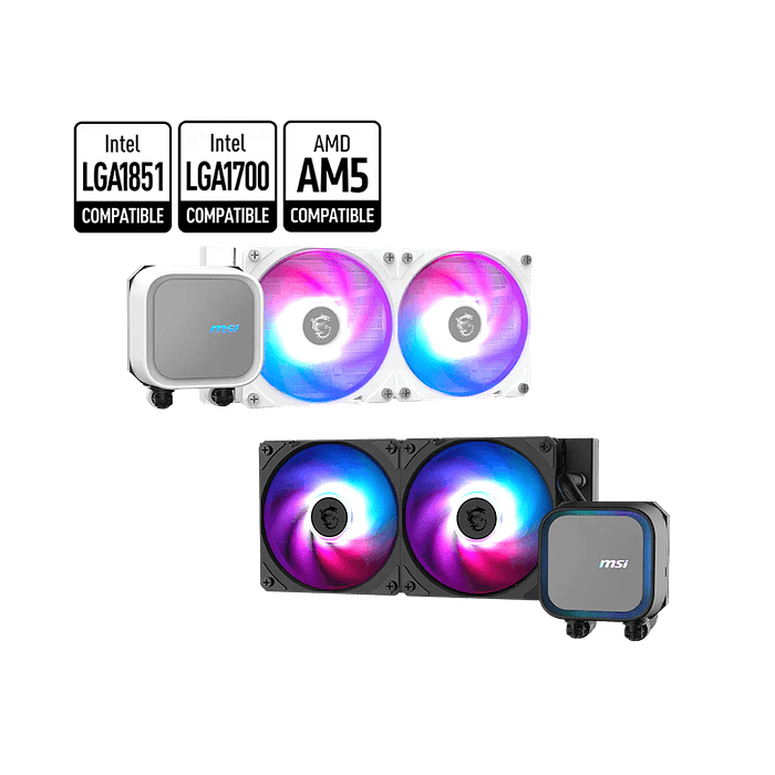 Refrigeracion Liquida MSI MAG CoreLiquid A13 240 ARGB White 1