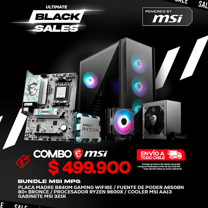 Bundle MSI MPG