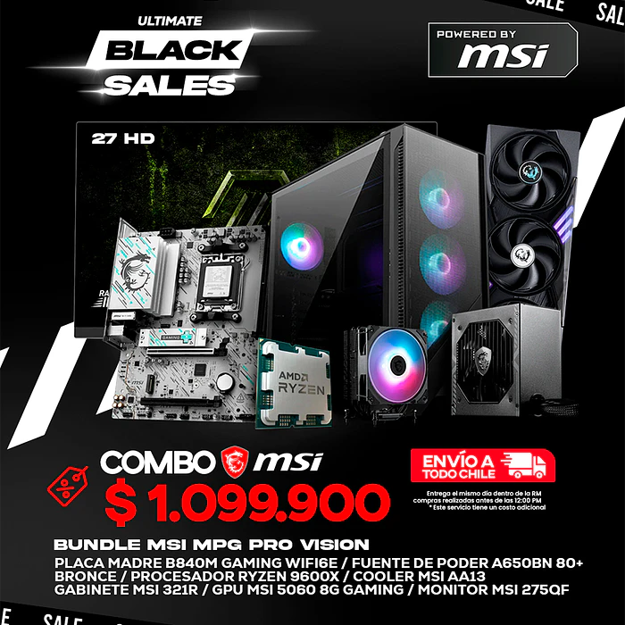 Bundle MSI MPG Pro Vision