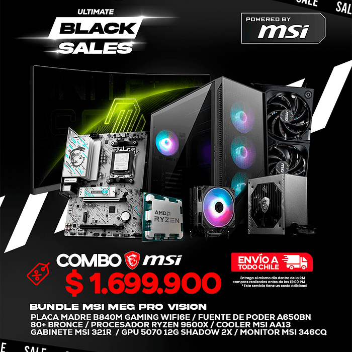 Bundle MSI MEG Pro Vision