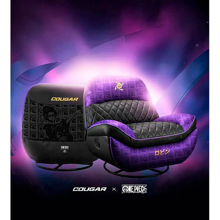 Sillón Gamer Cougar Overlord x One Piece NICO ROBIN  4
