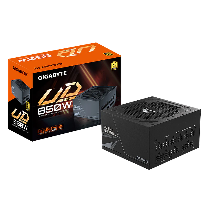 Fuente de Poder Gigabyte 850W Modular 80+ Gold, GP-UD850GM 1