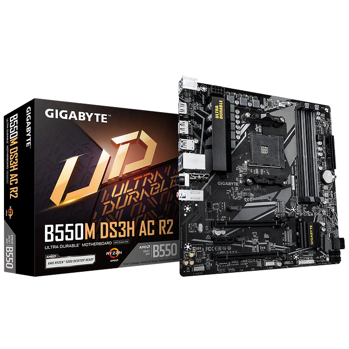 Placa Madre Gigabyte B550M DS3H AC R2 1