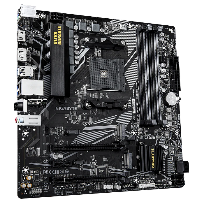 Placa Madre Gigabyte B550M DS3H AC R2 3