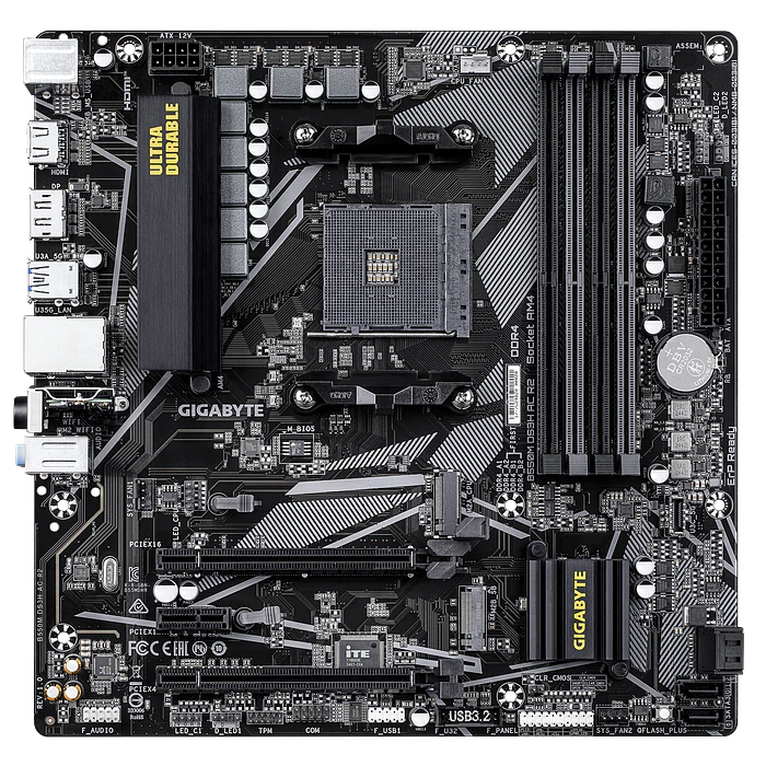 Placa Madre Gigabyte B550M DS3H AC R2 2