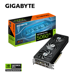 Tarjeta de Vídeo Gigabyte GeForce RTX 5060Ti EAGLE MAX OC 8G