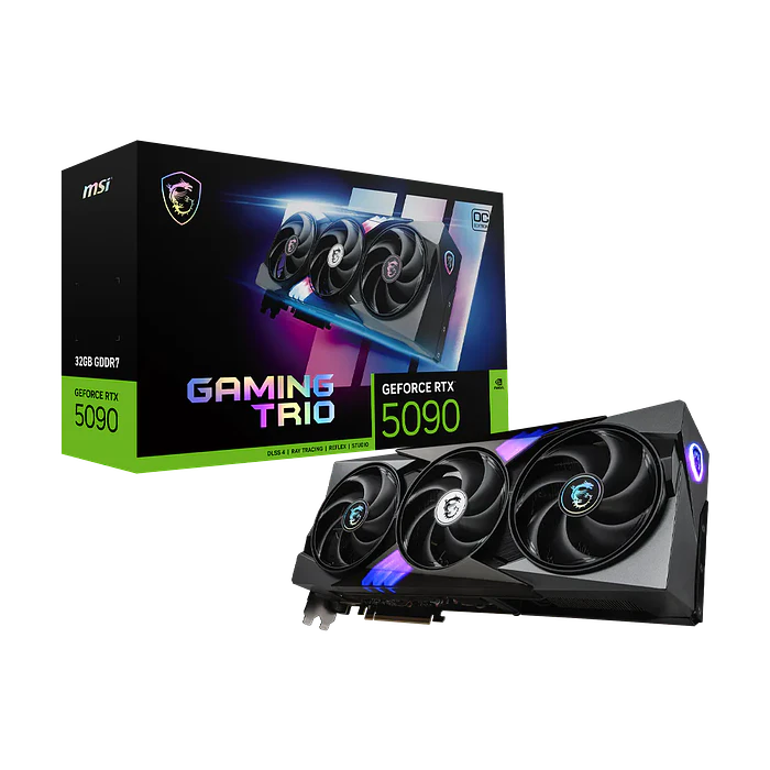 Tarjeta de Video MSI GeForce RTX 5090 32G GAMING TRIO OC 1