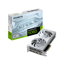Tarjeta de Video Gigabyte GeForce RTX 5060 Eagle OC ICE 8G