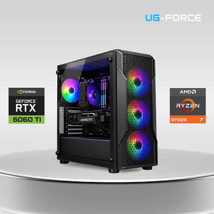 PC Gamer 9700X / RTX 5060 TI 16G / 16gb Ram / B650M / SSD 500GB