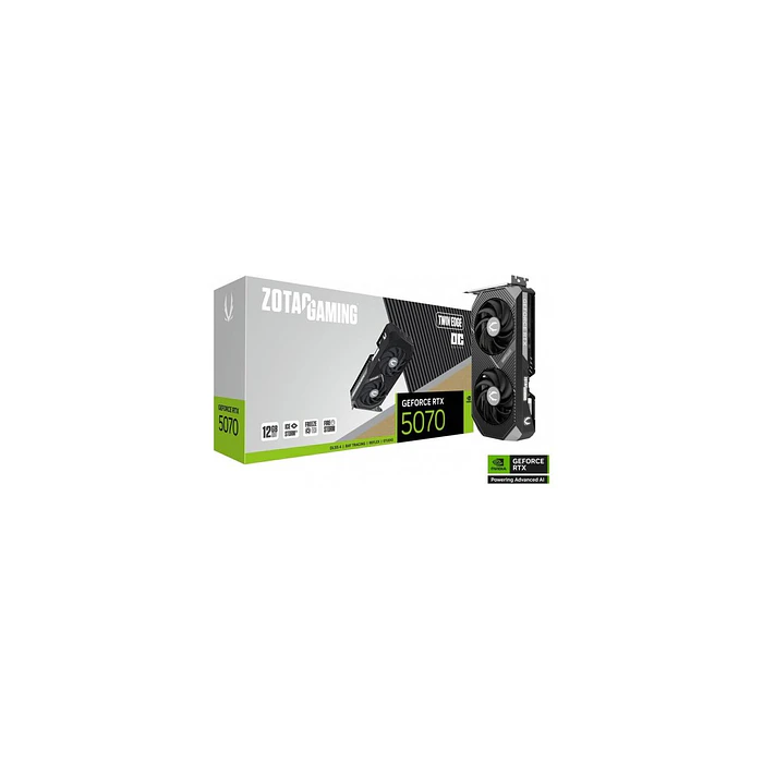 Tarjeta de Video Zotac Gaming GeForce RTX 5070 Twin Edge OC 12GB 1