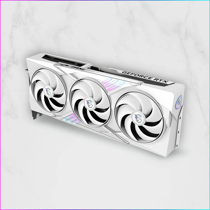 Tarjeta de Video MSI GeForce RTX 5080 16G Gaming Trio OC White 6