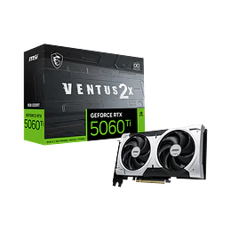 Tarjeta de Video MSI GeForce RTX 5060 Ti 8G Ventus 2X OC Plus