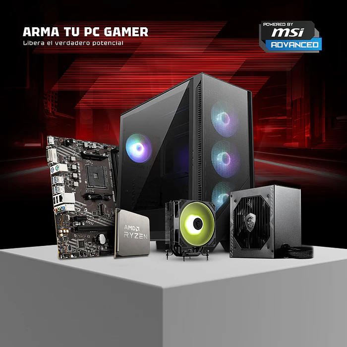 PC Gamer 5700X / RTX 5060 8G / 32gb Ram / A520M / 1TB