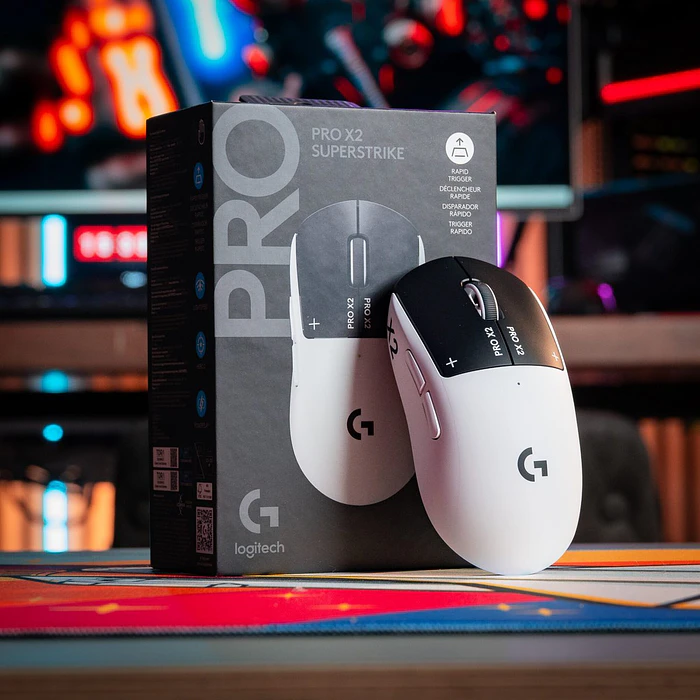 Mouse Logitech PRO X2 SUPERSTRIKE - Eclipse lunar (910-007775) 5