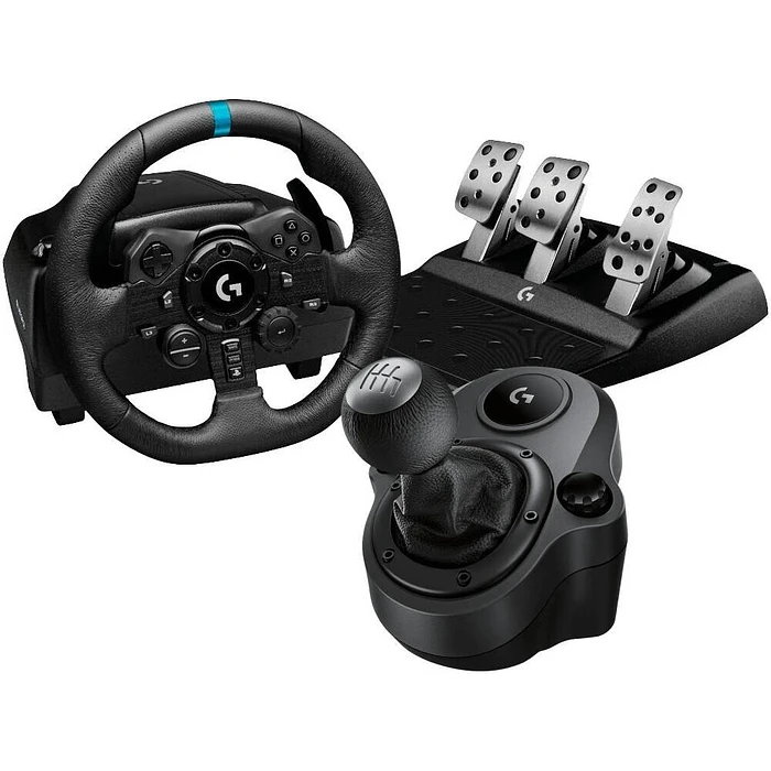 Simulador Logitech G923 Driving Force PS5/PS4/PC (941-000148) 1
