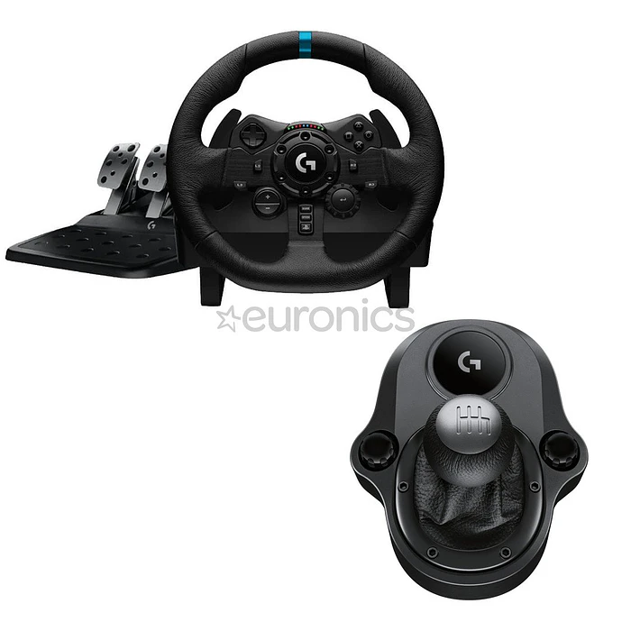 Simulador Logitech G923 Driving Force PS5/PS4/PC (941-000148) 3
