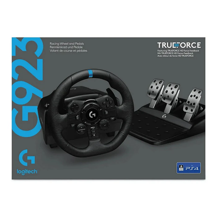 Simulador Logitech G923 Driving Force PS5/PS4/PC (941-000148) 4