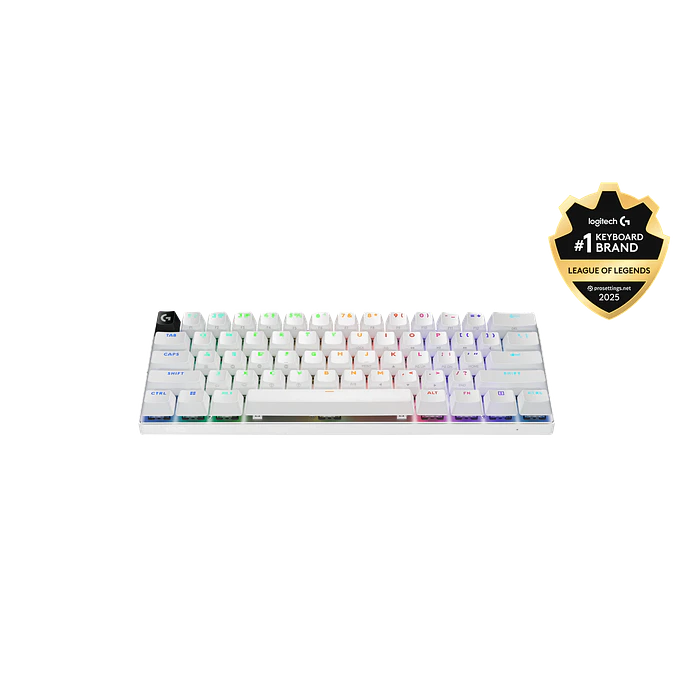 Teclado Logitech G Pro X 60 - White Tactile (920-011921) 2