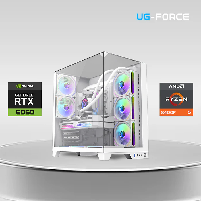 PC Gamer 8400F / RTX 5050 8G / 16gb Ram / B840M / SSD 500GB