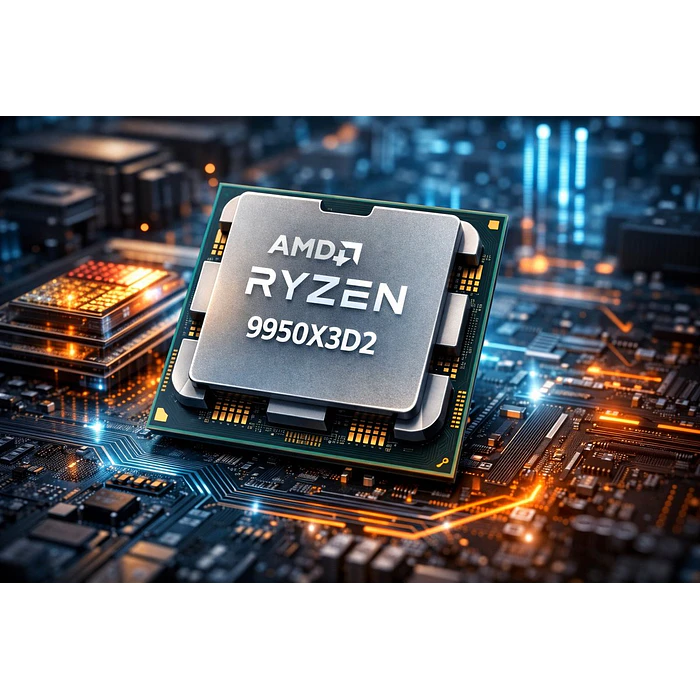 Procesador AMD Ryzen 9 9950X3D2 Tray 1