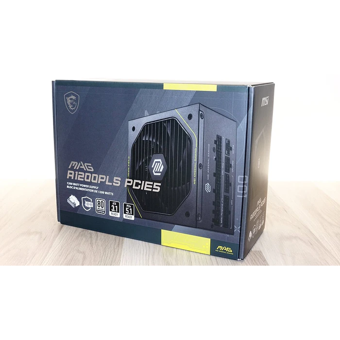 Fuente de Poder MSI MAG A1200PLS PCIE5 3