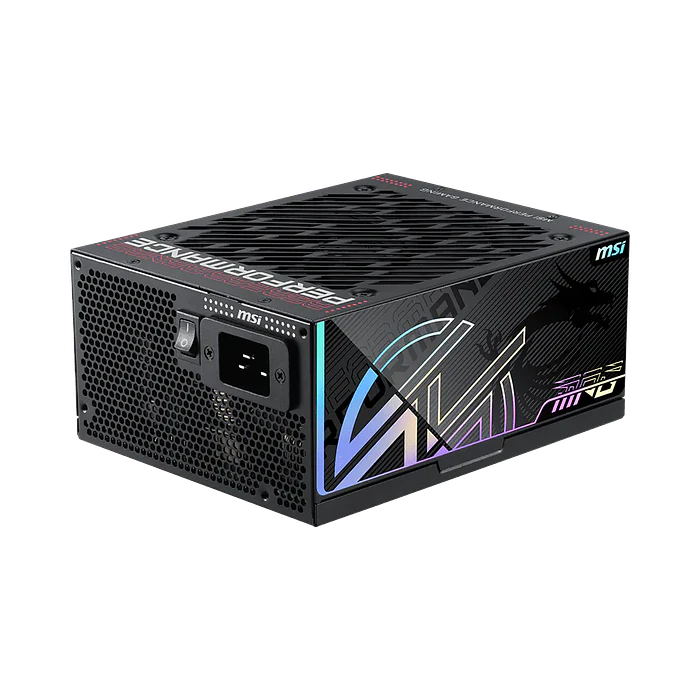 Fuente de Poder MSI MPG Ai1600TS PCIE5 1
